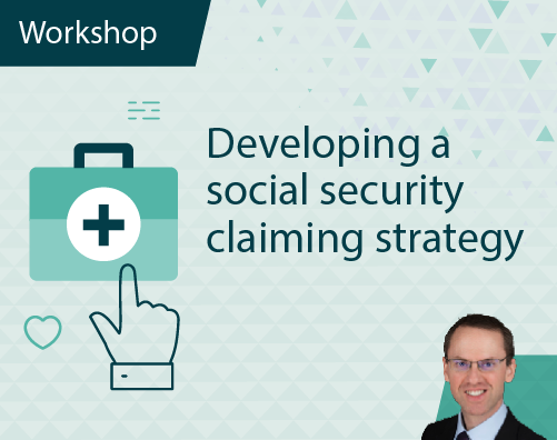 Workshop Title ThumbnailsDeveloping a social security Claiming strategy