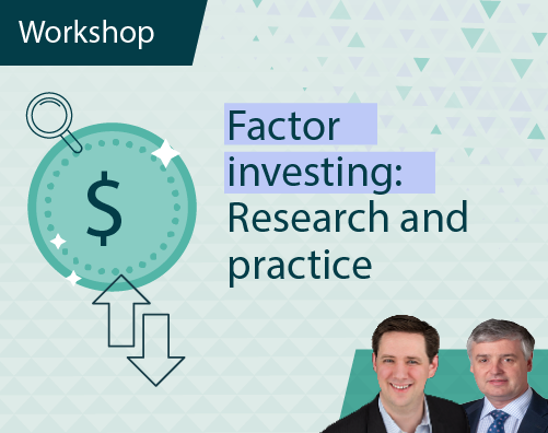 Workshop Title ThumbnailsFactor investing Research and practice